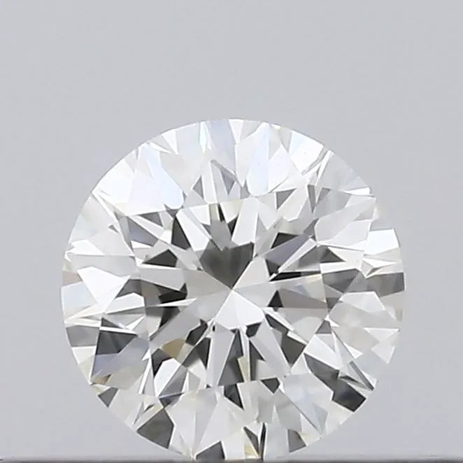 0.21ct Round Natural Diamond (Colour J, Clarity VVS2, Cut EX, GIA Certified)