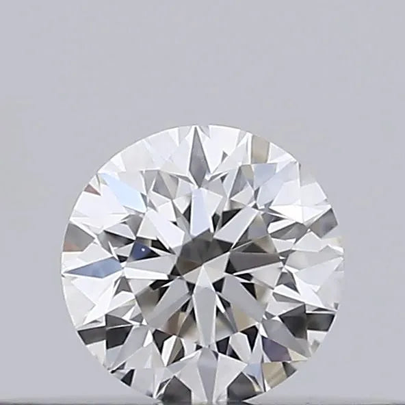 0.15ct Round Natural Diamond (Colour G, Clarity VVS2, Cut EX, GIA)