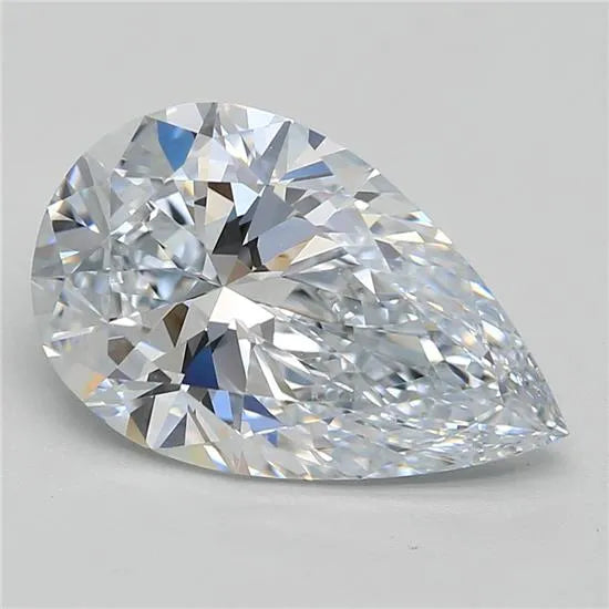 3.12ct Pear Lab Grown Diamond (Colour F, Clarity IF, GIA)
