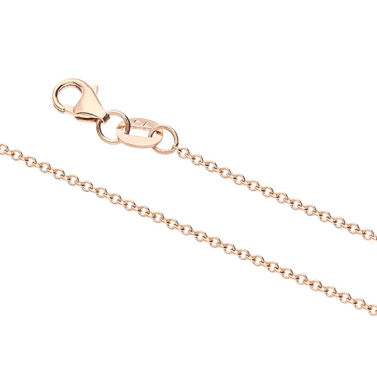 18k Rose Gold Anchor Chain (1.3mm)