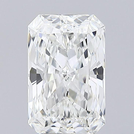 3.25ct Radiant Cut Lab-Grown Diamond Solitaire Engagement Ring Bridal Set in 9k Gold โ IGI Certified