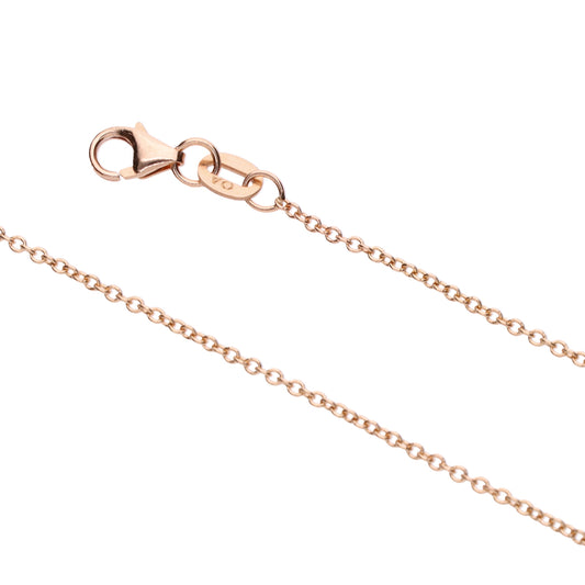 9k Rose Gold Anchor Chain