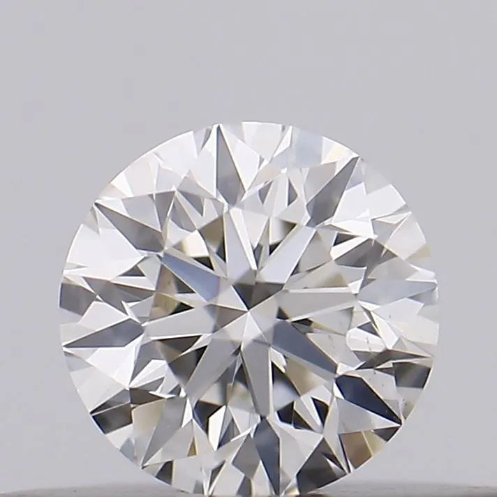 0.18ct Round Natural Diamond (Colour J, Clarity VS2, Cut EX, GIA Certified)