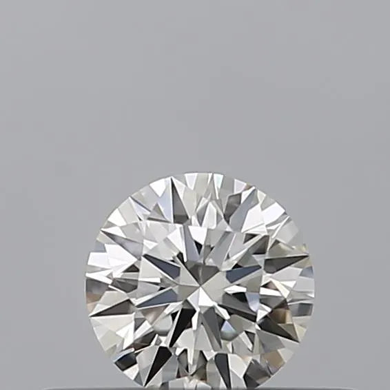 0.21ct Round Natural Diamond (Colour G, Clarity IF, Cut EX, IGI Certified)