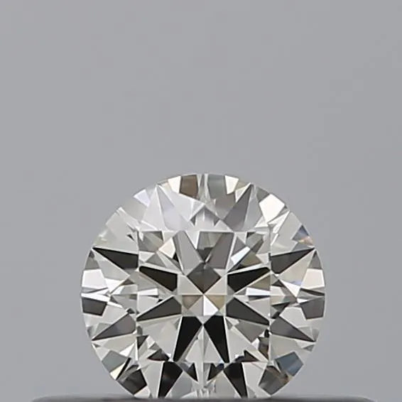 0.21ct Round Natural Diamond (Colour G, Clarity IF, Cut EX, IGI Certified)