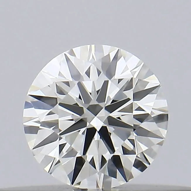 0.21ct Round Natural Diamond (Colour J, Clarity VVS2, Cut EX, GIA Certified)