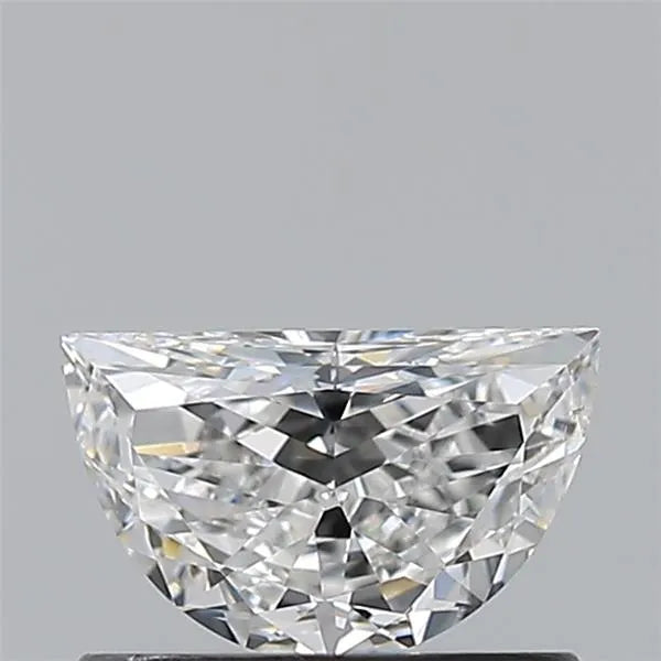0.40ct Half moon Natural Diamond (Colour F, Clarity VS2, GIA Certified)