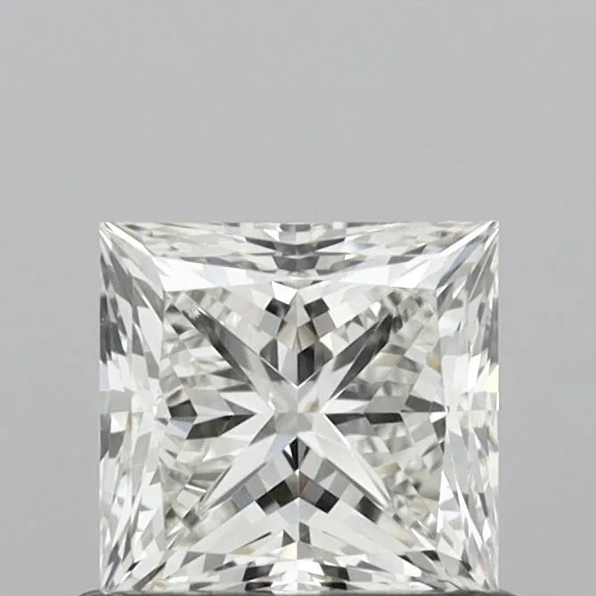 0.70ct Princess Natural Diamond (Colour H, Clarity VVS1, Cut VG, IGI Certified)