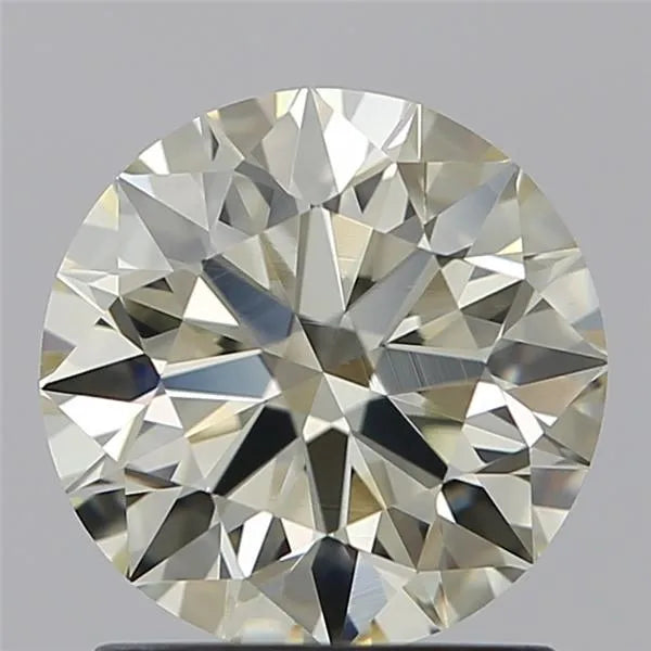 1.55ct Round Natural Diamond (Colour L, Clarity VVS2, Cut EX, IGI Certified)