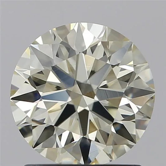 1.55ct Round Natural Diamond (Colour L, Clarity VVS2, Cut EX, IGI Certified)