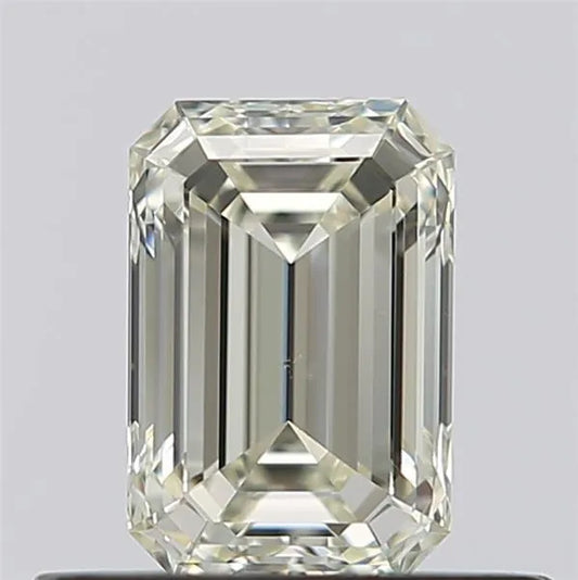 0.51ct Emerald Natural Diamond (Colour I, Clarity VS2, Cut EX, IGI Certified)