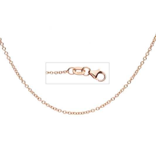 18k Rose Gold Anchor Chain (1.3mm)