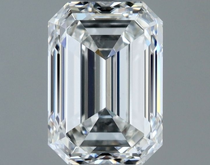 1ct VS1/H Emerald Cut Natural Diamond - GIA Certified