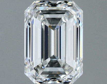 1ct VS1/H Emerald Cut Natural Diamond - GIA Certified