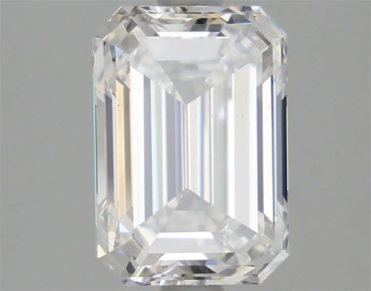 2.50ct Emerald Lab Grown Diamond (Colour F, Clarity VS2, IGI Certified)