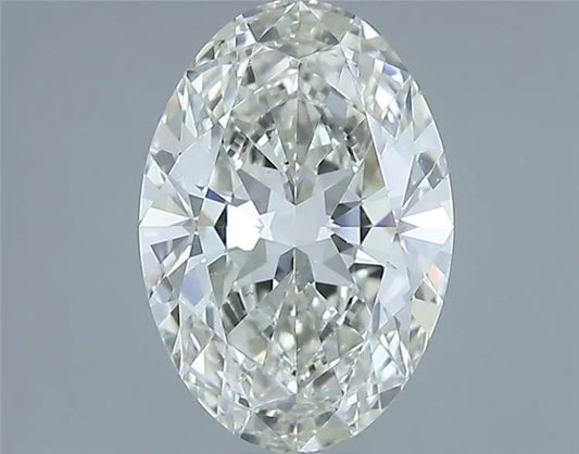 2.01ct Oval Natural Diamond (Colour J, Clarity VS1, Cut EX, IGI Certified)