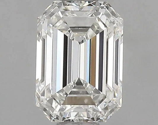 0.71ct Emerald Natural Diamond (Colour G, Clarity VVS1, Cut VG, IGI Certified)