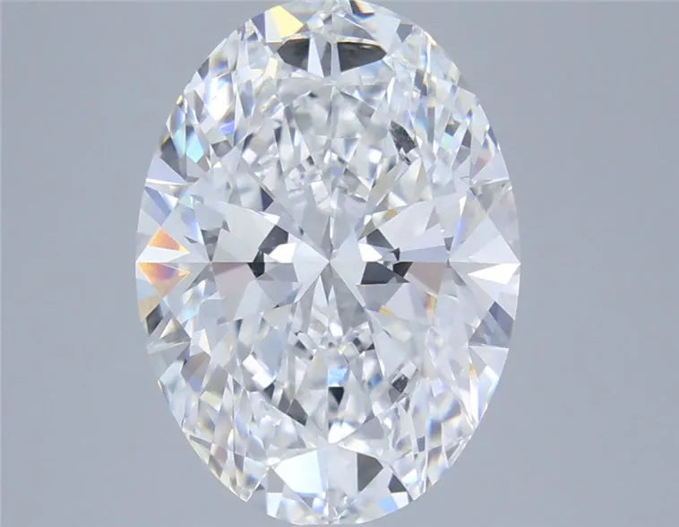 4.51ct Oval Lab Grown Diamond (Colour D, Clarity VVS2, IGI Certified)