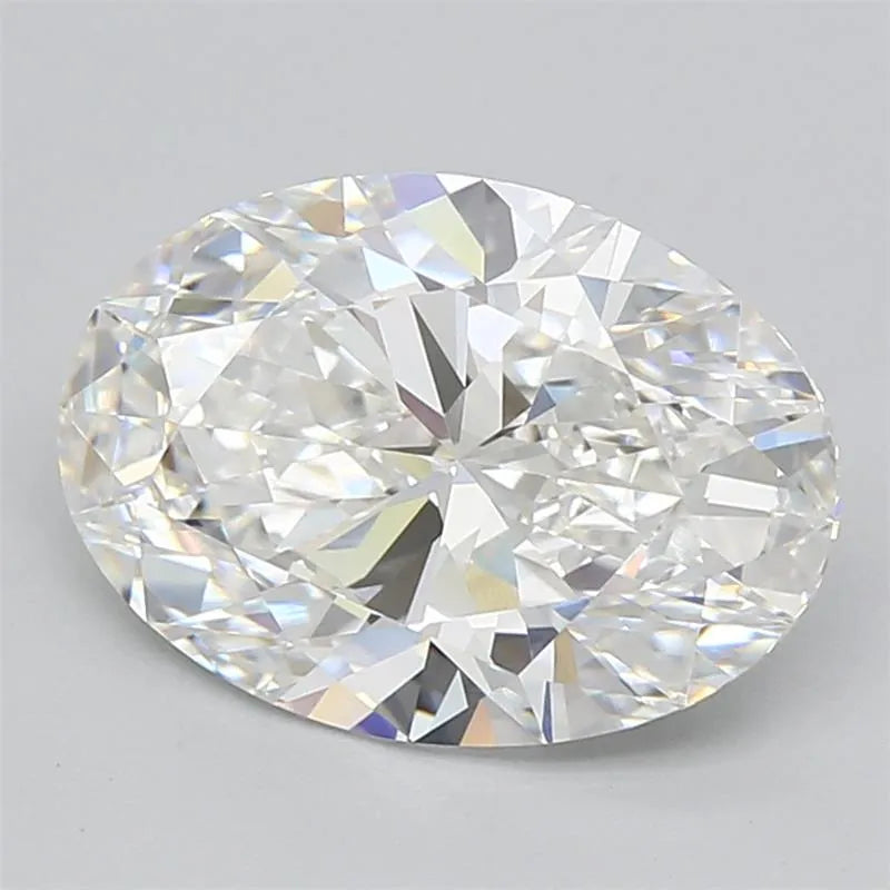 5.05ct Oval Lab Grown Diamond (Colour D, Clarity VVS2, IGI Certified)