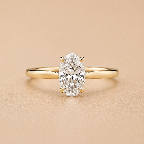 Oval Tulip Solitaire