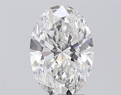 1.58ct Oval Cut East-West Lab-Grown Diamond Solitaire Engagement Ring in 9k Gold – IGI Certified